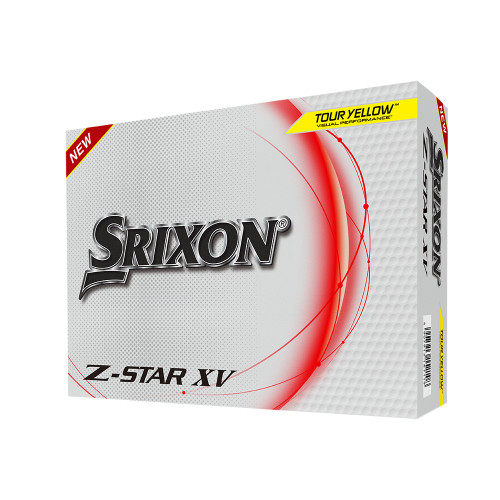Srixon Z-Star XV 8 Yellow Golf Balls - Maple Hill Golf
